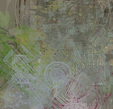 Çiçeklerle soyut arkaplan