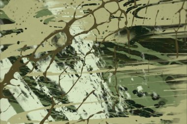 metin için alan ile arka planda soyut renkli lekeler