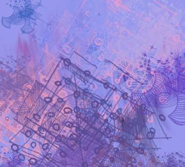 farklı desenlere sahip soyut grunge arkaplanı