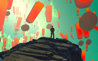 metin için alanı olan soyut kavramsal yaratıcı arkaplan 