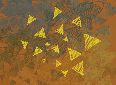 Yapraklı kusursuz desen