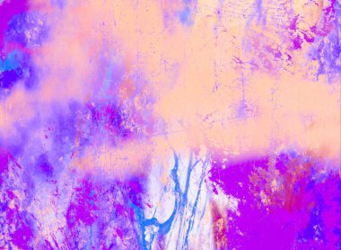 Arkaplanda soyut renkli lekeler