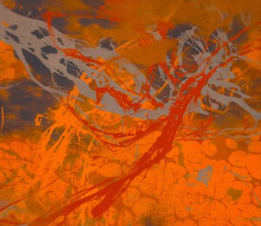 Boyayla soyut arkaplan   