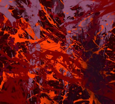 Arkaplanda soyut renkli lekeler    