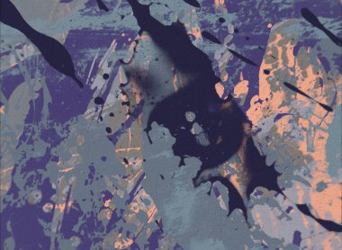 Boya lekeleriyle soyut arkaplan   