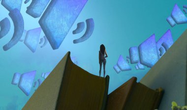 Ofisteki iş adamları.