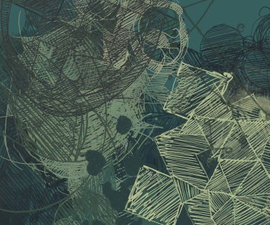 fraktal arka plan sanatı