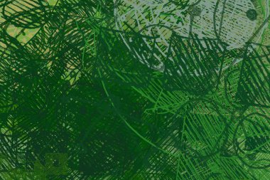 Yeşil yapraklı soyut arkaplan