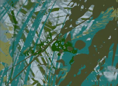 Boya lekeleriyle soyut arkaplan  