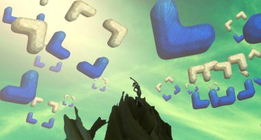 soyut renkli arkaplan, alanı kopyala 