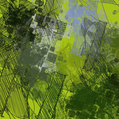 yeşil renk ile grunge arka plan