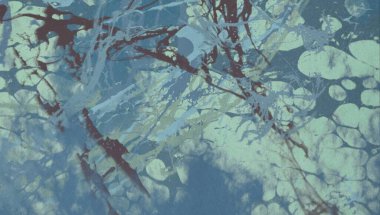 Boya lekeleriyle soyut arkaplan