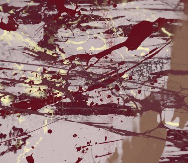 kopya alanı ile arka plan için sanatsal renkli illüstrasyon