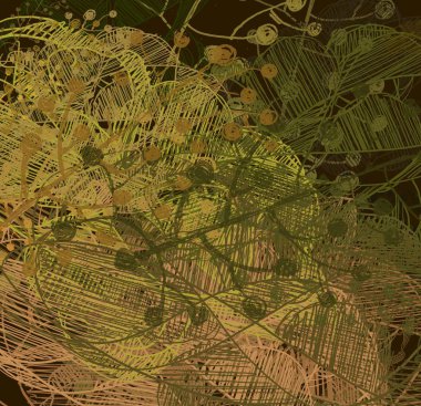 Yeşil yapraklı arkaplan