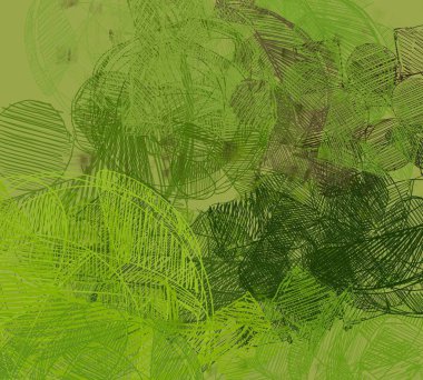 Yeşil yapraklı arkaplan