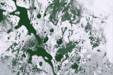 Arkaplanda soyut renkli lekeler