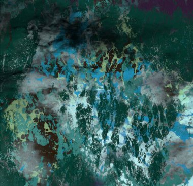 metin için alan ile arka planda soyut renkli lekeler