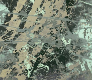 metin için alan ile arka planda soyut renkli lekeler