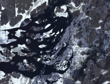 Arkaplanda soyut renkli lekeler