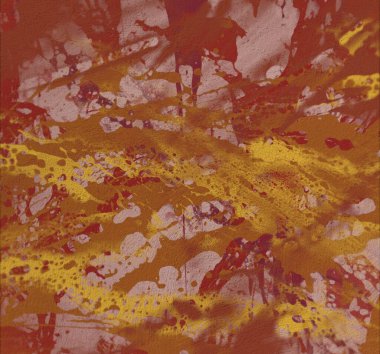 Metin için yeri olan boya lekeleriyle soyut arkaplan