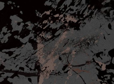 Metin için yeri olan boya lekeleriyle soyut arkaplan