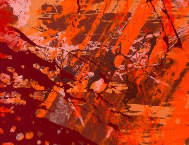 Boya lekeleriyle soyut arkaplan