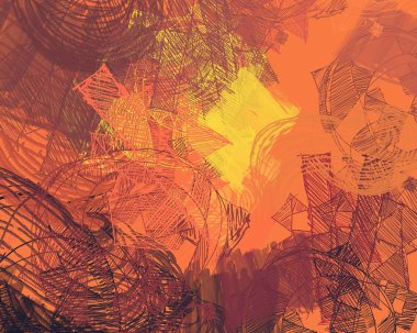 Sonbahar yapraklı grunge arkaplanı