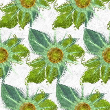 Renkli çiçek doku arka plan 