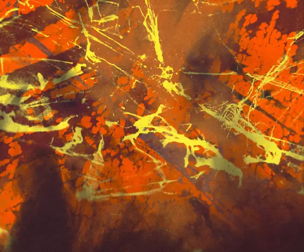 Metin için yeri olan boya lekeleriyle soyut arkaplan