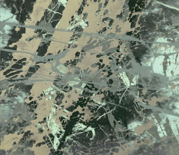 metin için alan ile arka planda soyut renkli lekeler