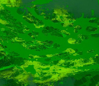 Arkaplanda soyut renkli lekeler