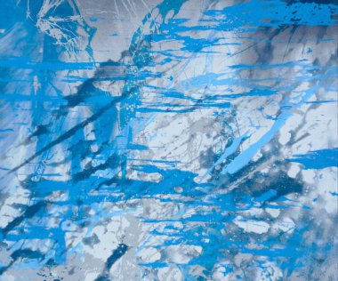 Metin için yeri olan boya lekeleriyle soyut arkaplan   