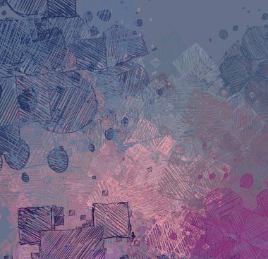 vintage desenleri ile soyut grunge arka plan