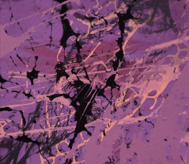 metin için alan ile arka planda soyut renkli lekeler