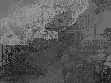 Farklı renk kalıplarına sahip soyut grunge arkaplanı 