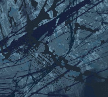 Metin için yeri olan boya lekeleriyle soyut arkaplan