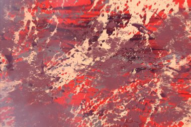 Arkaplanda soyut renkli lekeler