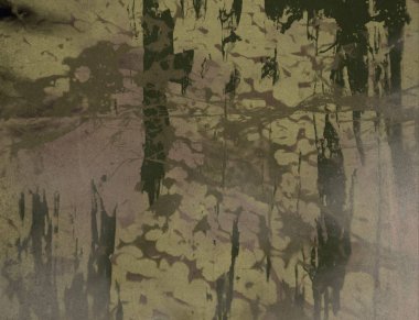 Arkaplanda soyut renkli lekeler