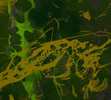 Metin için yeri olan boya lekeleriyle soyut arkaplan   