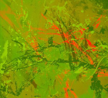 Arkaplanda soyut renkli lekeler