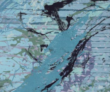 metin için alan ile arka planda soyut renkli lekeler   