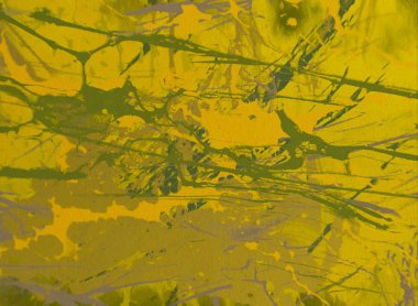 metin için alan ile arka planda soyut renkli lekeler