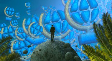 Ağaçta noel süsü