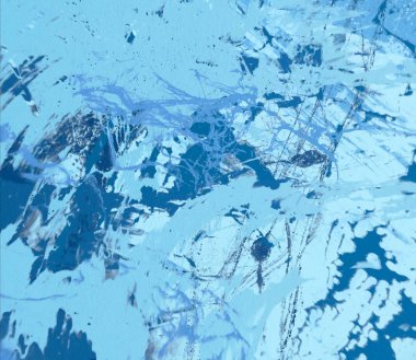 metin için alan ile arka planda soyut renkli lekeler