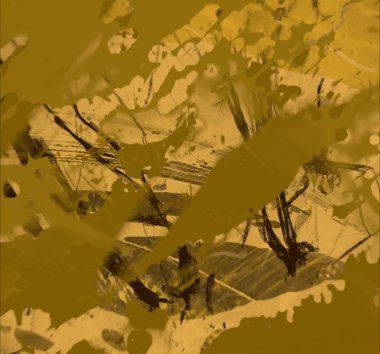 metin için alan ile arka planda soyut renkli lekeler