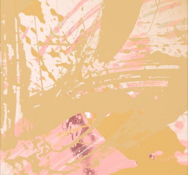 Metin için yeri olan boya lekeleriyle soyut arkaplan