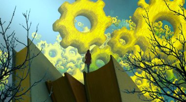 bir arka plan üzerinde sonbahar yaprakları