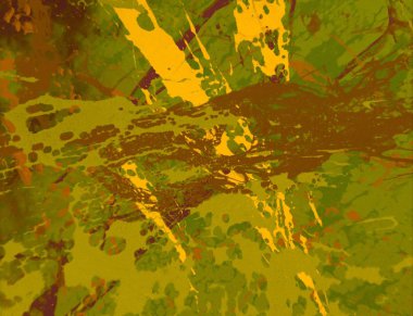 Arkaplanda soyut renkli lekeler