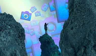 Soyut sanat dokusu. Renkli doku. Modern sanat eserleri. Renkli görüntü. Modern sanat. Çağdaş sanat.