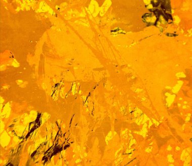 Metin için yeri olan boya lekeleriyle soyut arkaplan